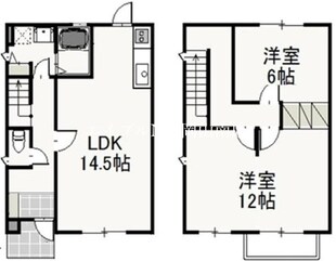 妹尾駅 徒歩4分 1階の物件間取画像